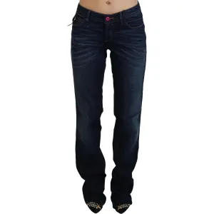 Costume National Chic Low Waist Straight Leg Denim