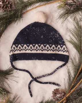 Navy Bobble Hat