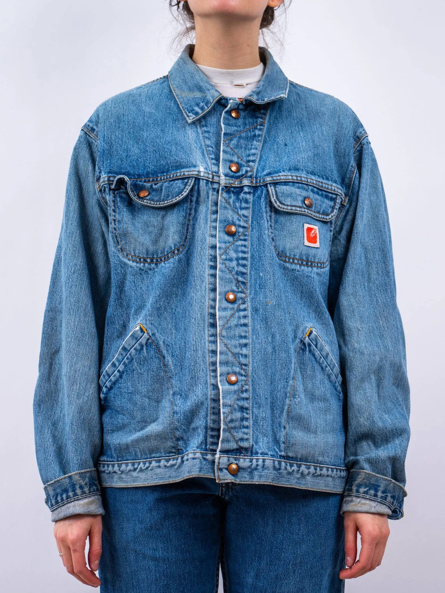 1970's 'gwg' jean jacket