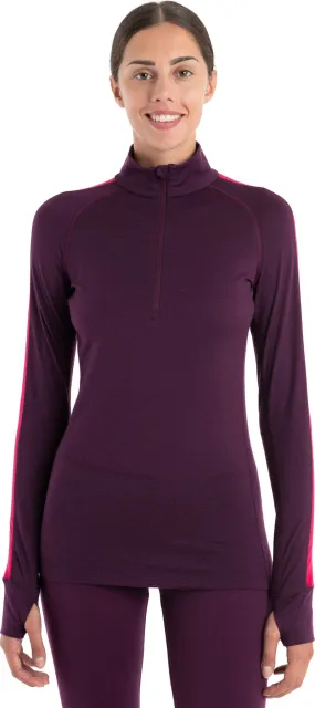 200 ZoneKnit Merino Long Sleeve Half-Zip Base Layer Top - Women's|-|Couche de base à manches longues et demi-glissière en mérinos 200 ZoneKnit - Femme