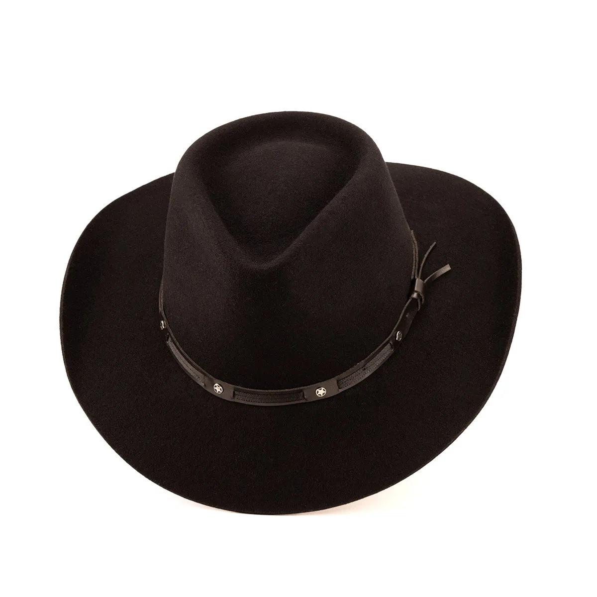 5X Black Felt Hat