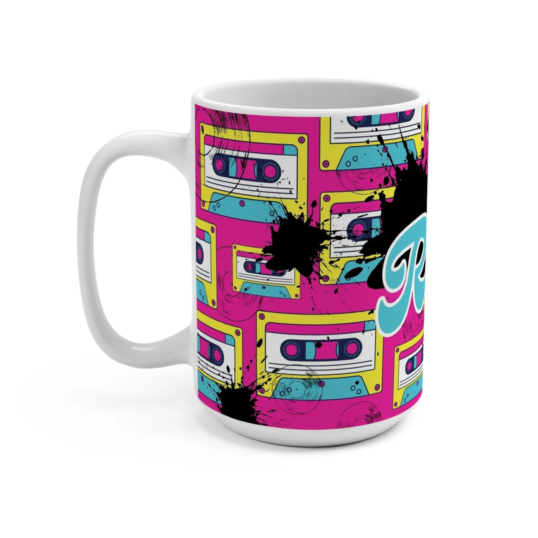 80s Retro Ceramic Coffee Mug