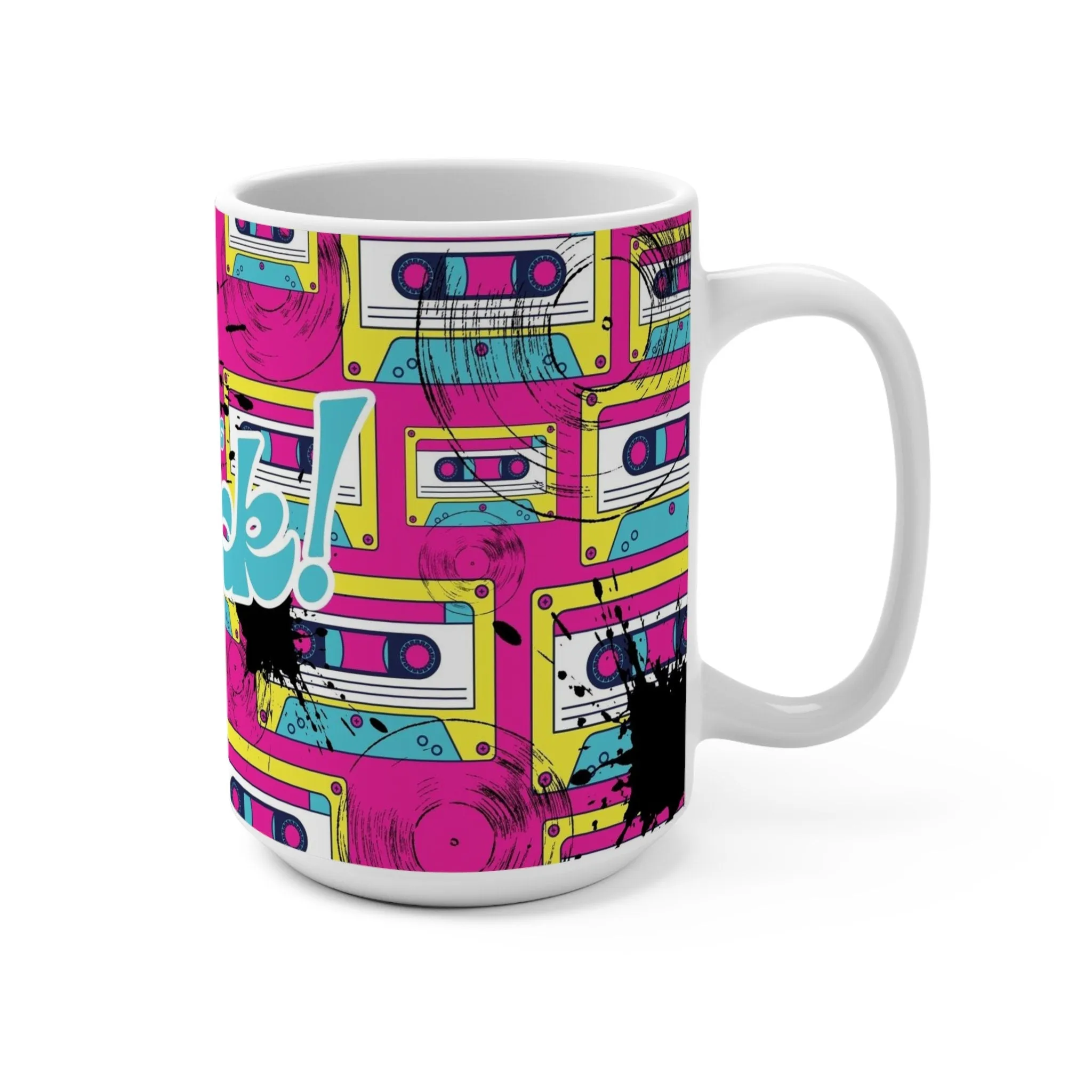 80s Retro Ceramic Coffee Mug