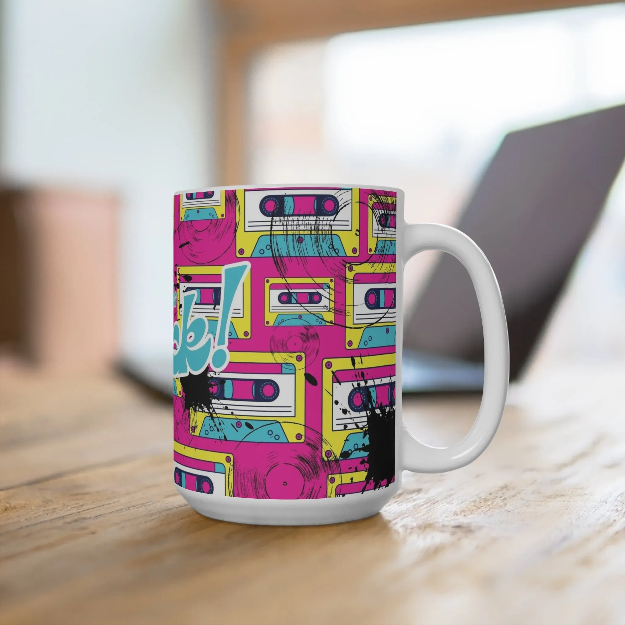 80s Retro Ceramic Coffee Mug