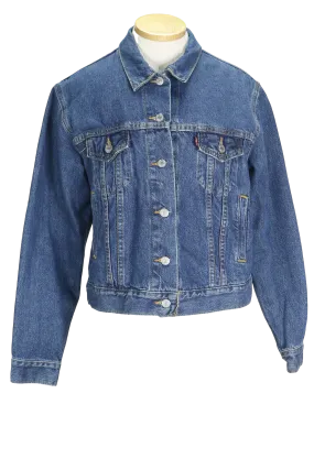 90s Levi Misses Denim Jacket        M