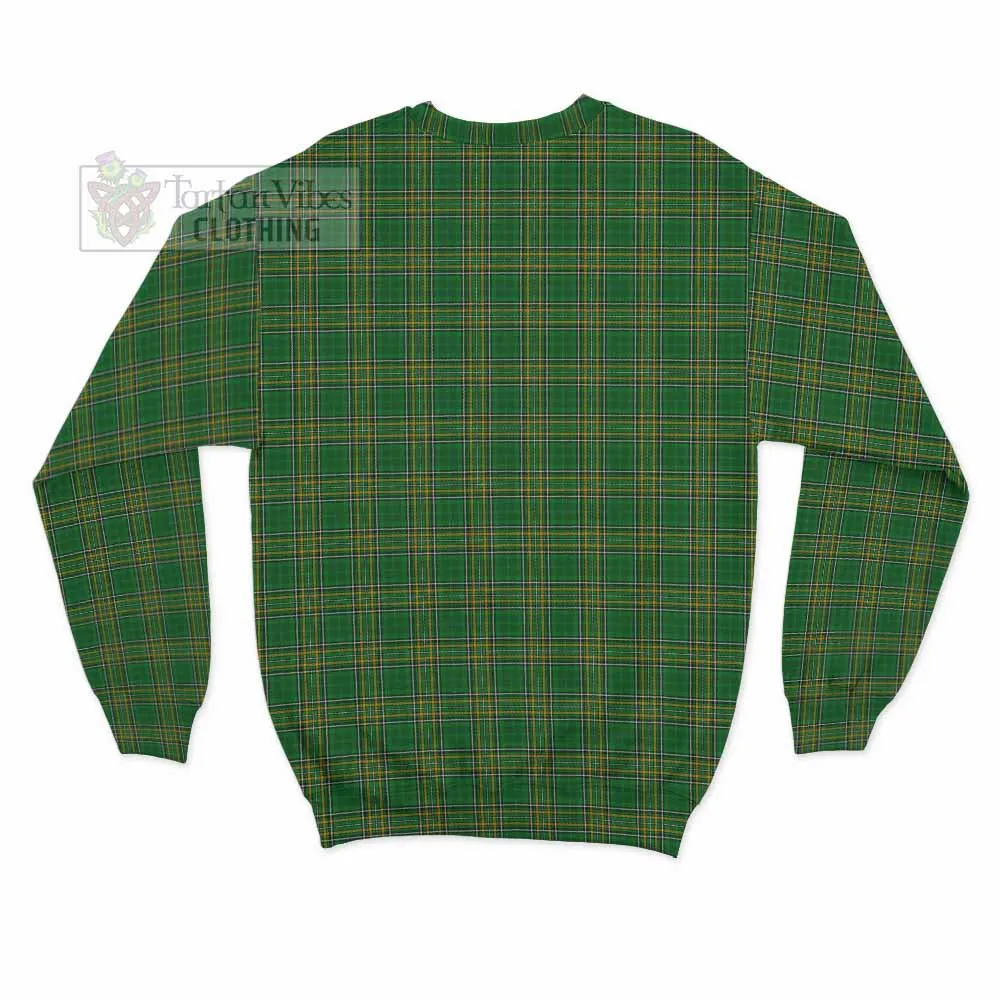 Abbott Irish Clan Tartan Sweatshirt with Coat of Arms