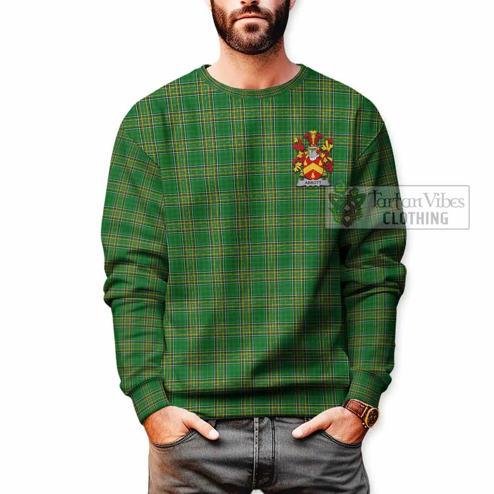 Abbott Irish Clan Tartan Sweatshirt with Coat of Arms