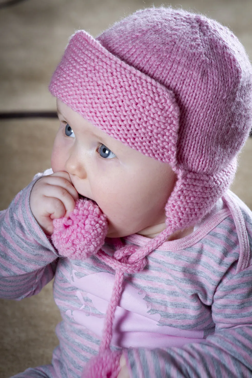 Amelia Pompom Hat