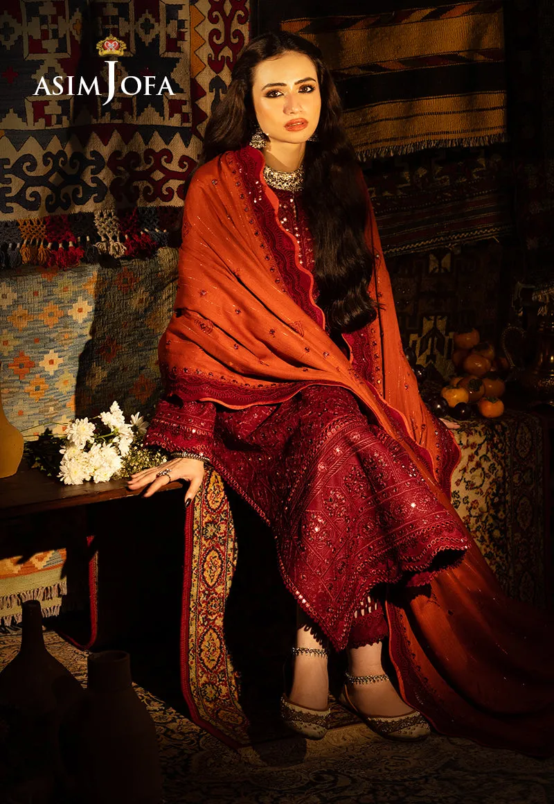 Asim Jofa Kashmiri Taanka Winter Collection – AJKT-02