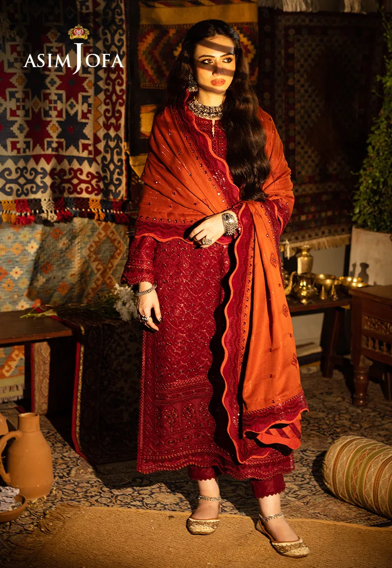 Asim Jofa Kashmiri Taanka Winter Collection – AJKT-02