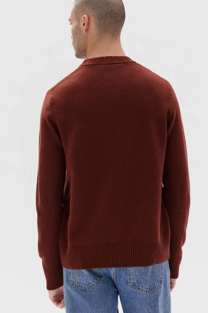 Assembly Label Carson Knit - Sumac