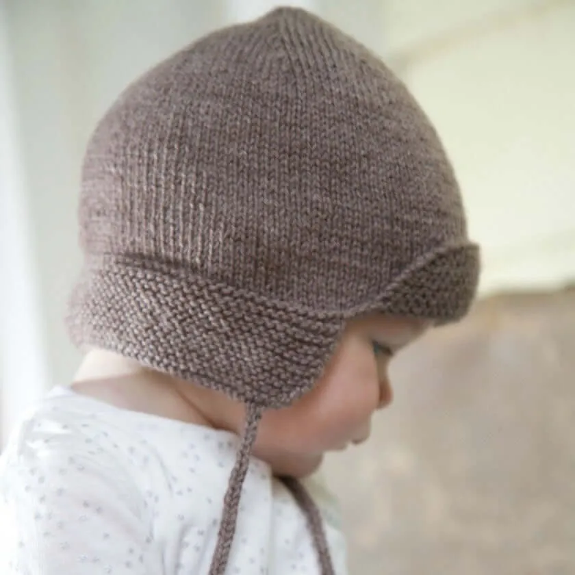 Baby Hunter Hat Knitting Pattern - 4Ply (BC47)