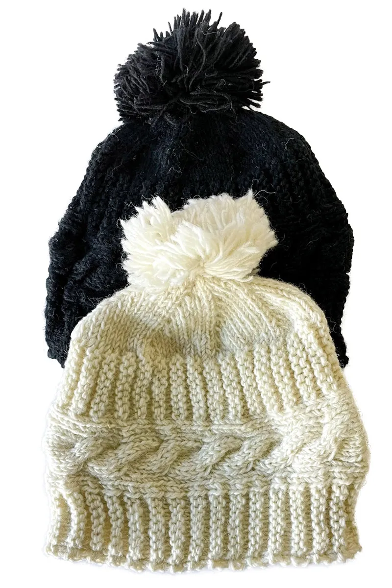 Beanie Hat Pom Pom