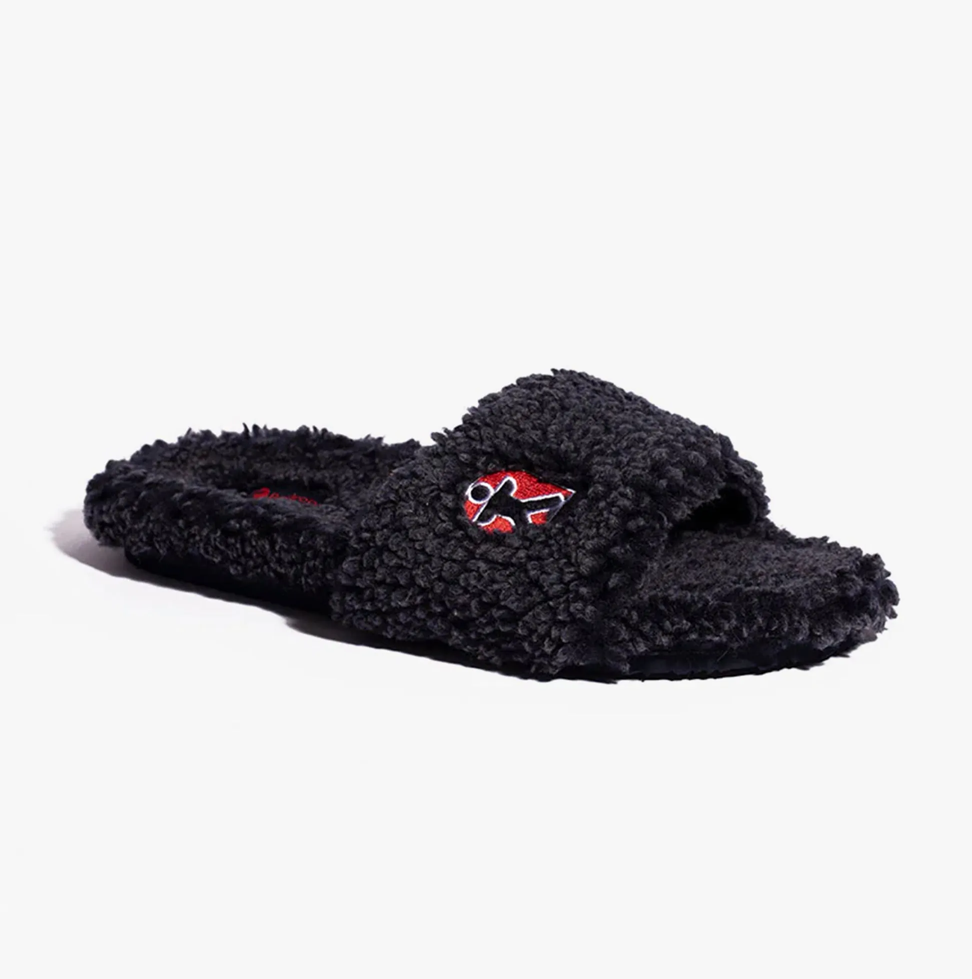 Bedroom Athletics EFRON Mens Slipper Sliders Washed Peacoat Navy