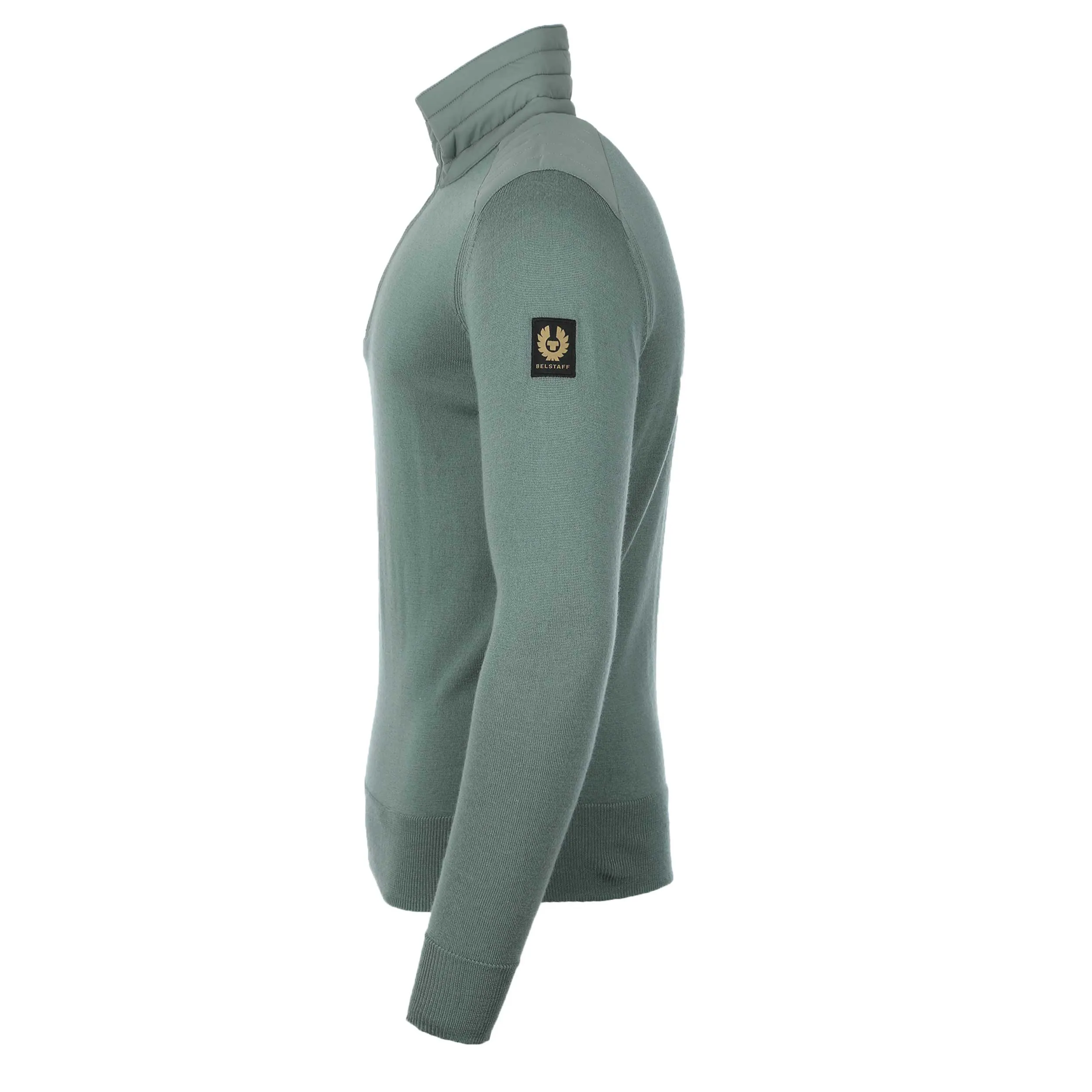 Belstaff Kilmington Knitwear in Mineral Green