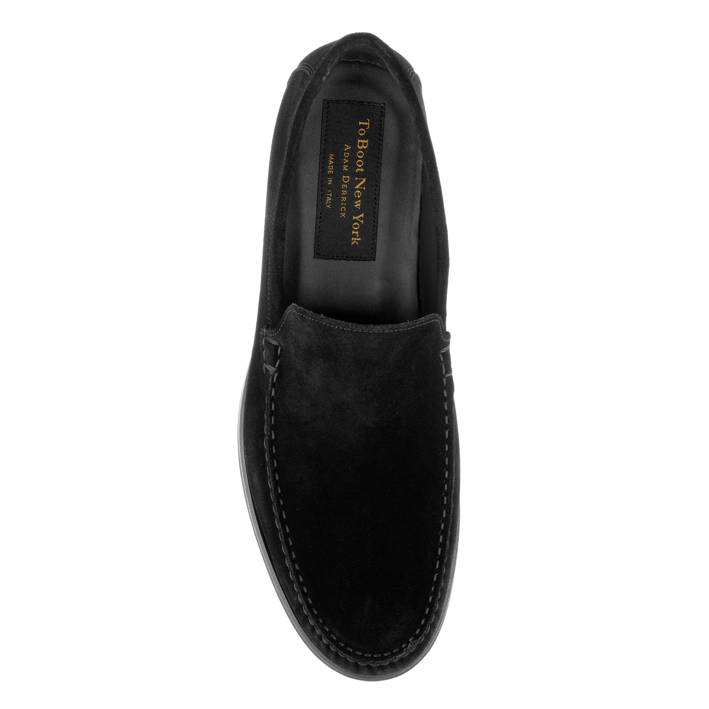 Berwick Black Suede Loafer