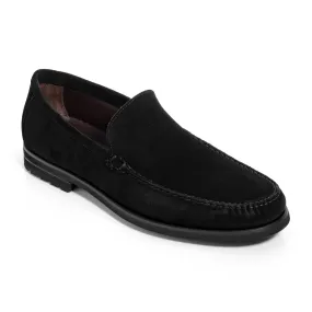 Berwick Black Suede Loafer