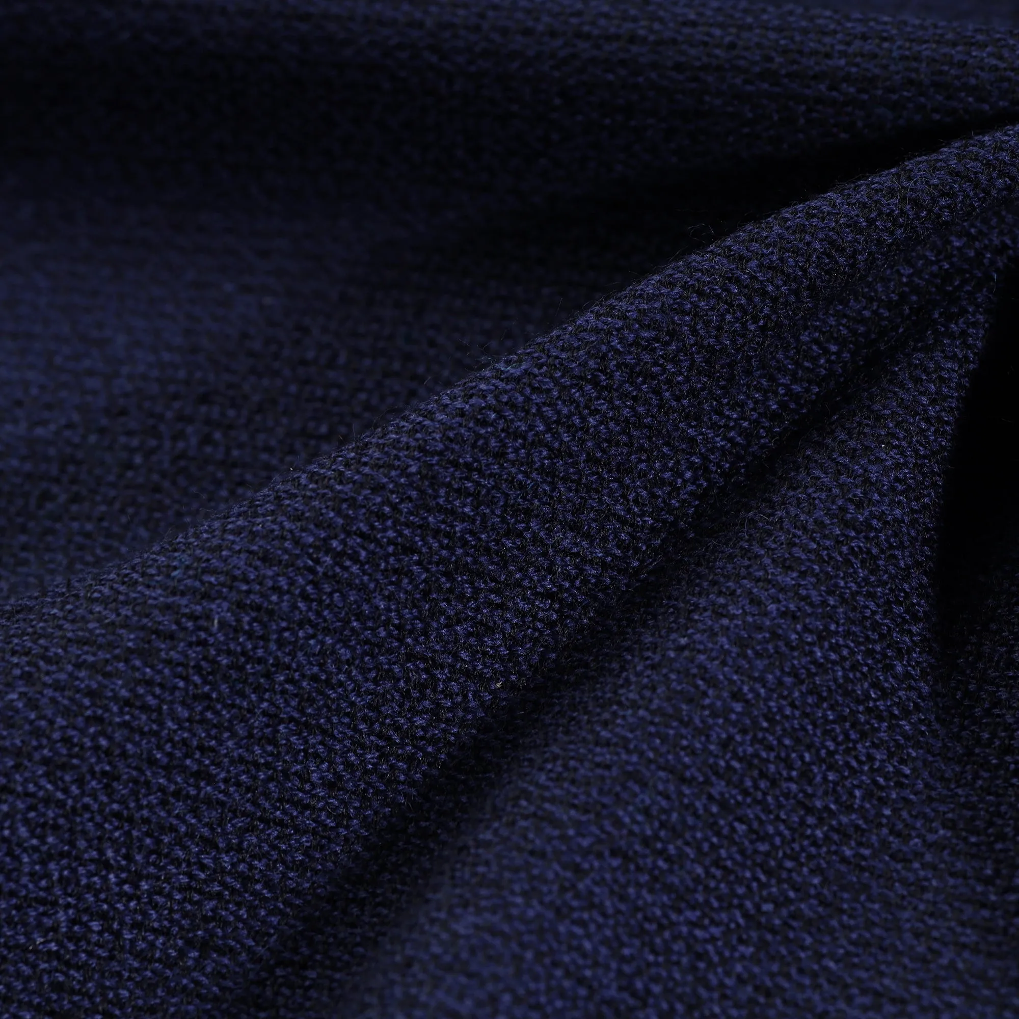 Blue - Kumaun Handwoven Pure Merino Woolen Fabric 01