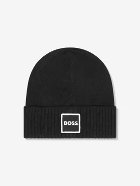 BOSS Baby Boys Pull On Hat in Black