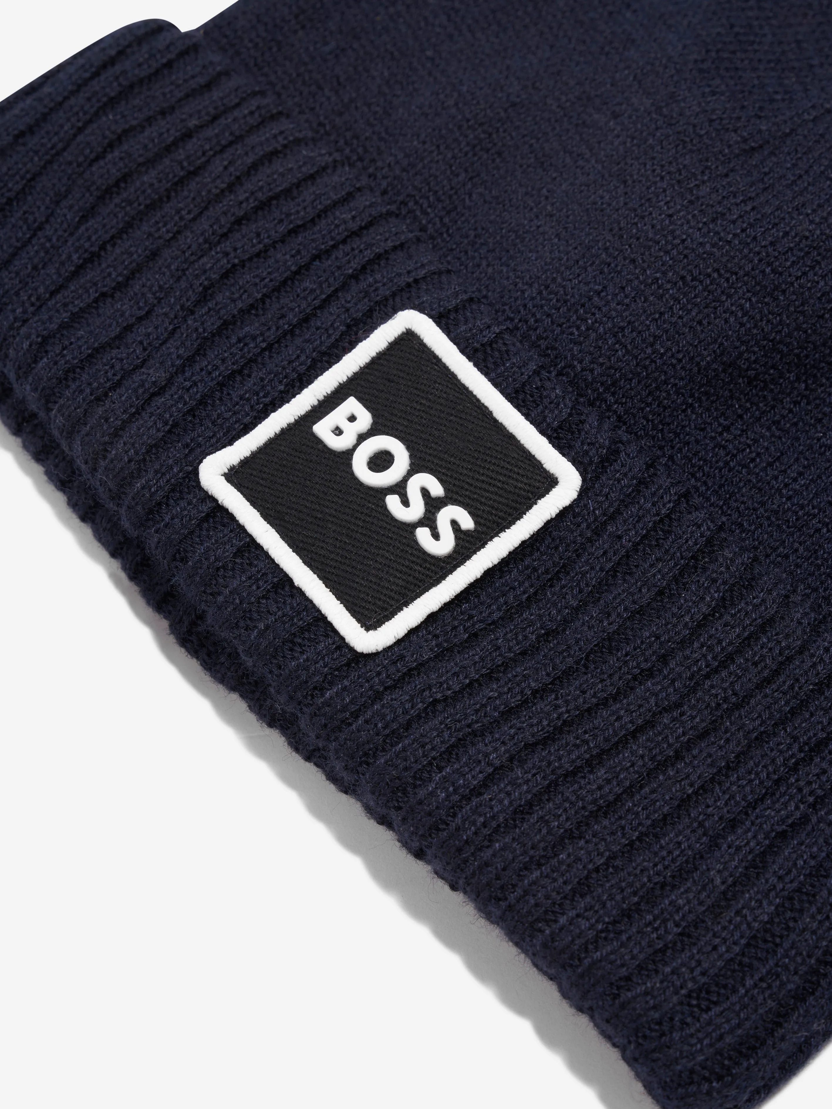 BOSS Baby Boys Pull On Hat in Navy