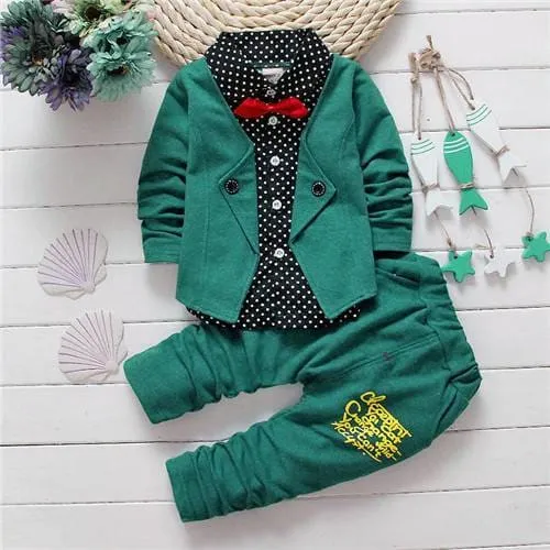 Boy's Formal Bow Tie Suit