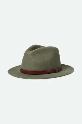 Brixton Messer Fedora - Light Moss