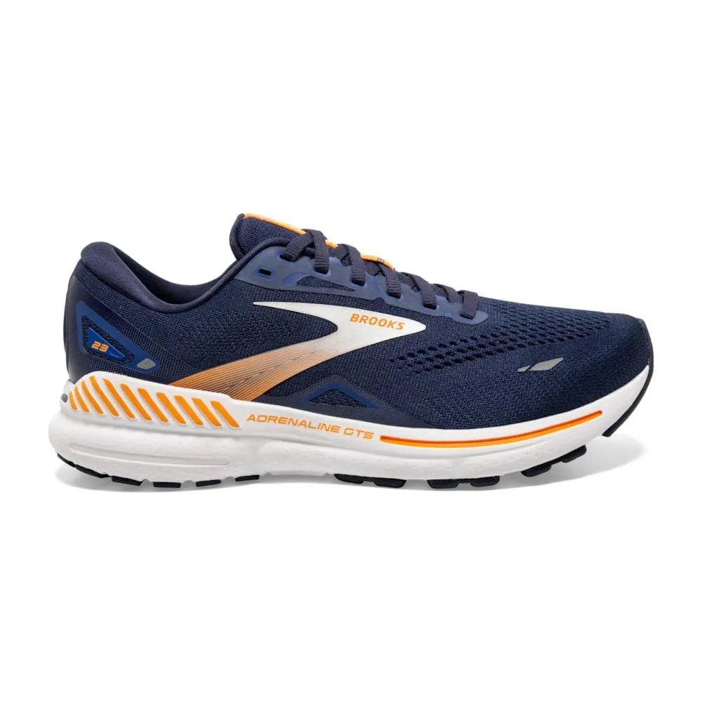 Brooks Adrenaline GTS 23 (Mens) - Peacoat/Ultramarina/Orange