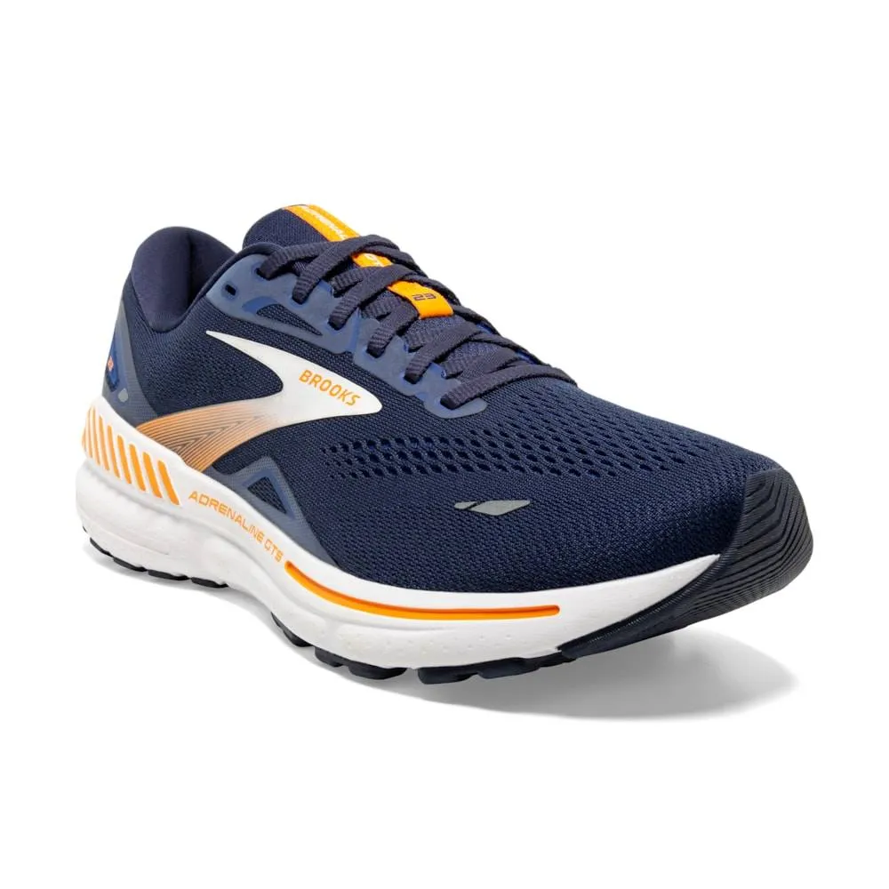 Brooks Adrenaline GTS 23 (Mens) - Peacoat/Ultramarina/Orange