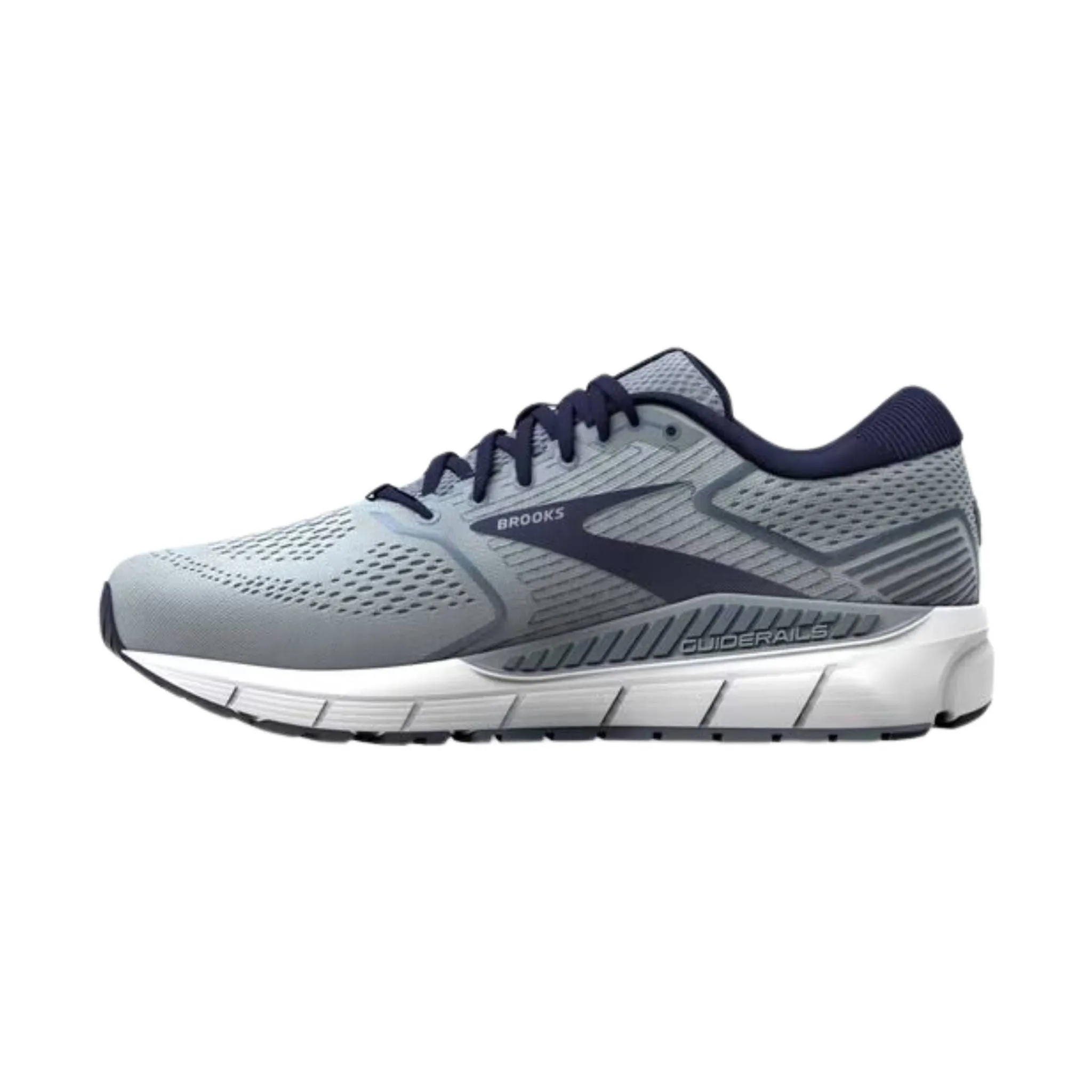 Brooks Men's Beast 20 Running Shoes - Blue/Grey/Peacoat