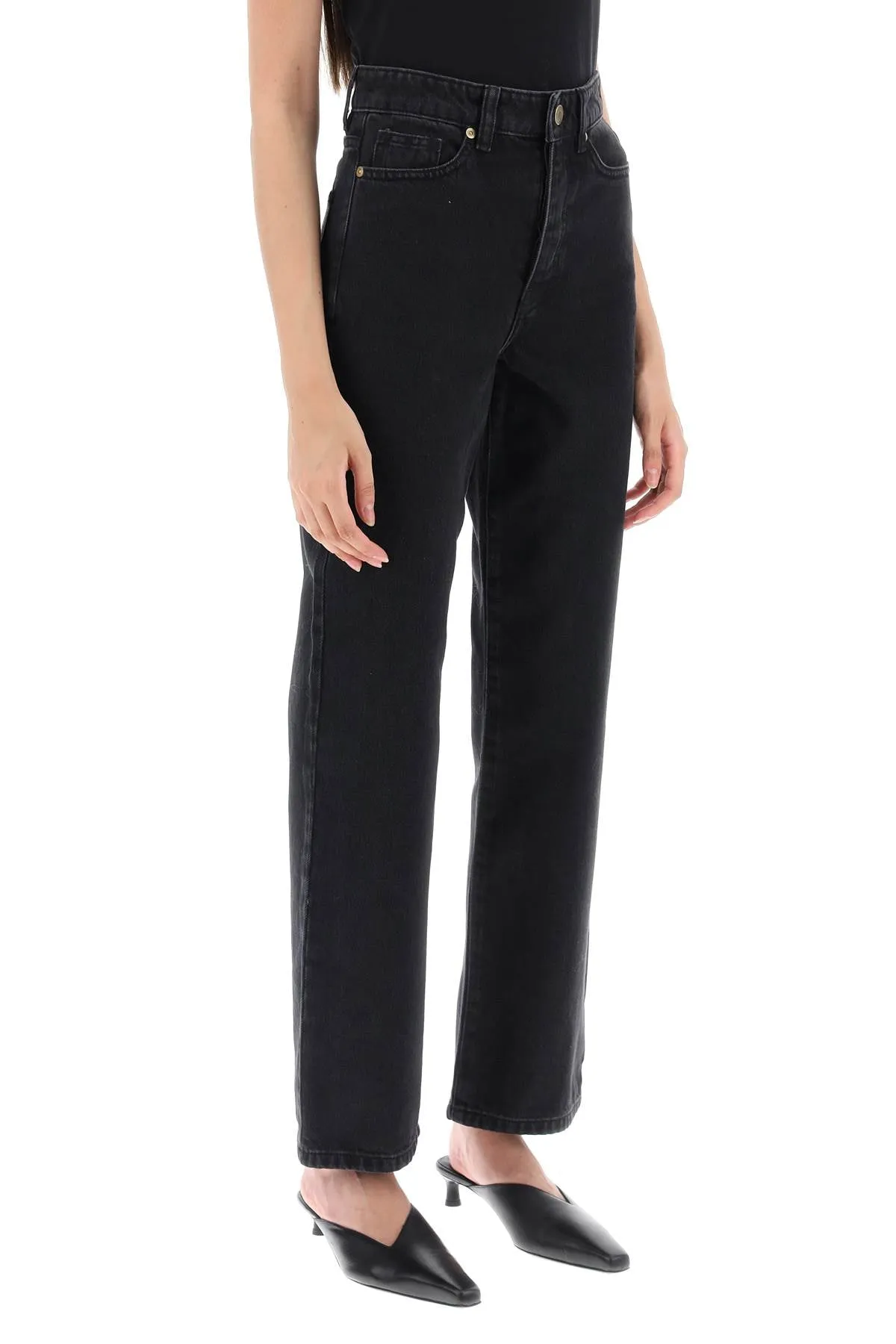 By malene birger milium jeans in organic denim