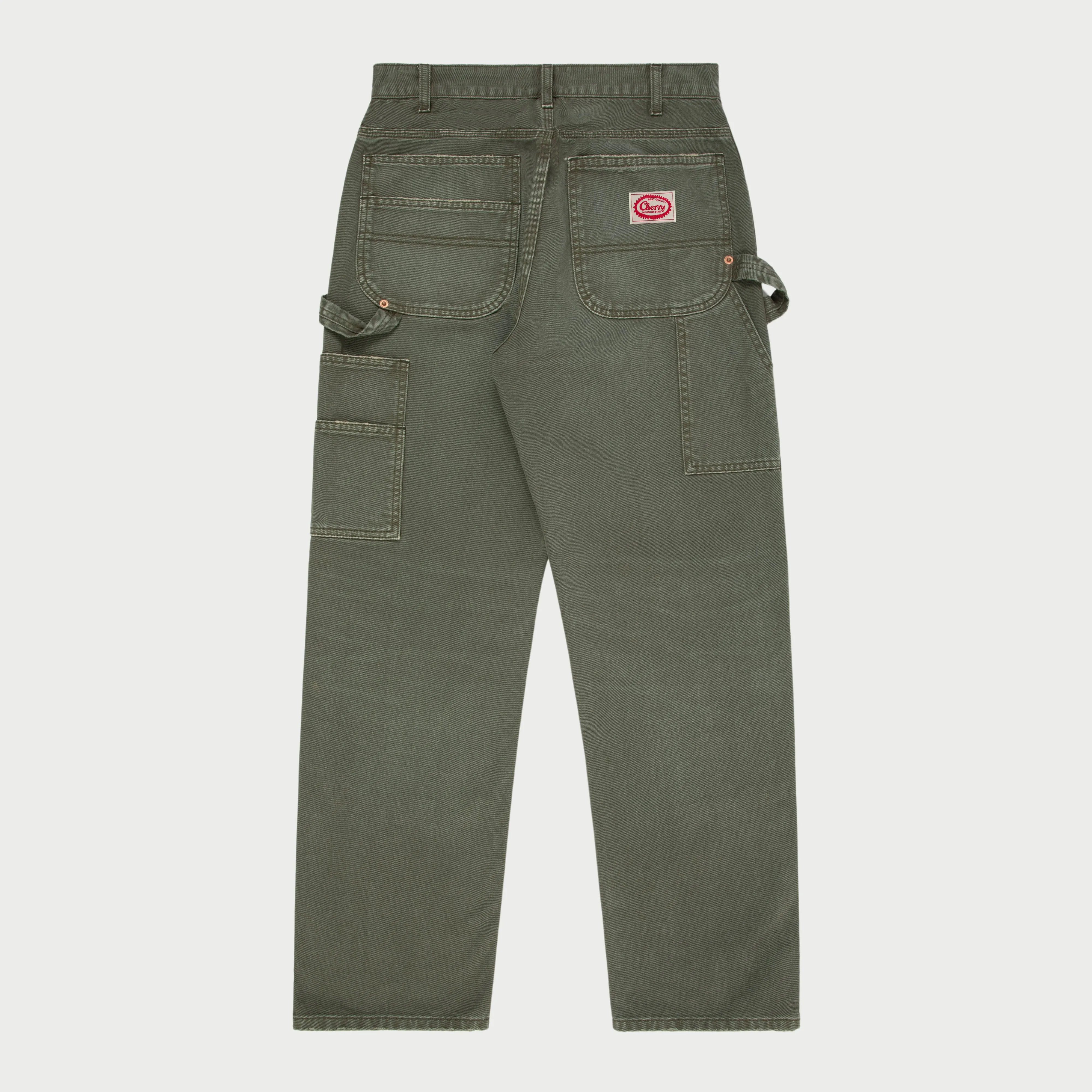 Canvas Double Knee (Vintage Olive)