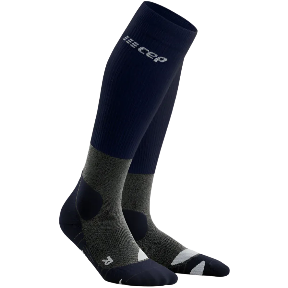 CEP Men's Hiking Merino Socks - Peacoat/Grey