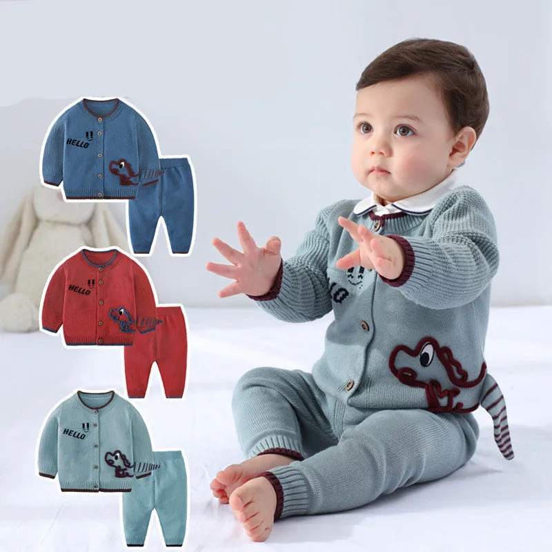 Children's Cardigan Baby Outfit for Outings