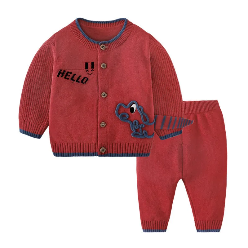 Children's Cardigan Baby Outfit for Outings