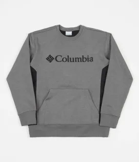 Columbia Minam River Crewneck Sweatshirt - City Grey Heather / Black