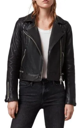 Conroy Leather Biker Jacket