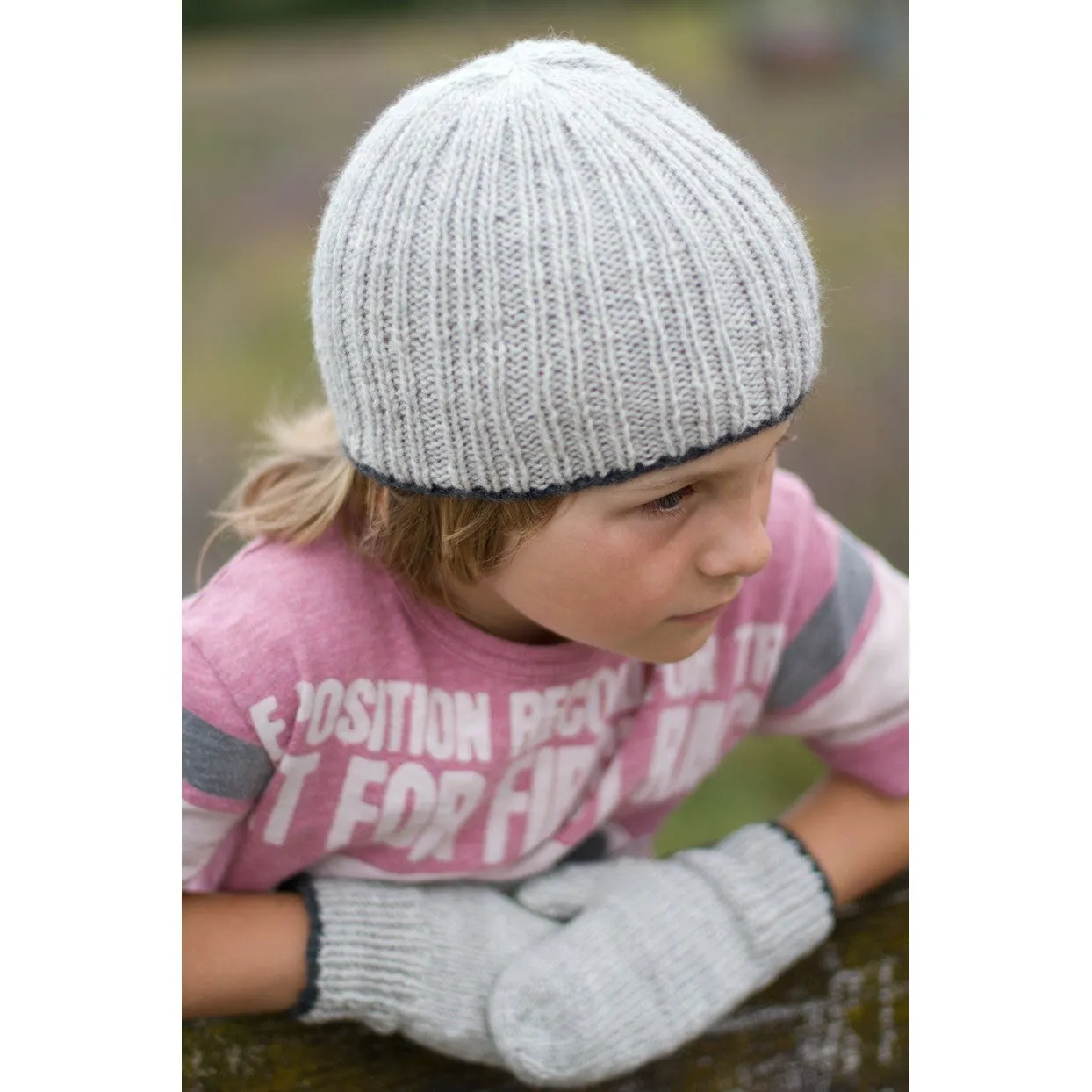 Cooper Beanie & Mittens Knitting Pattern - 8Ply (LC18)