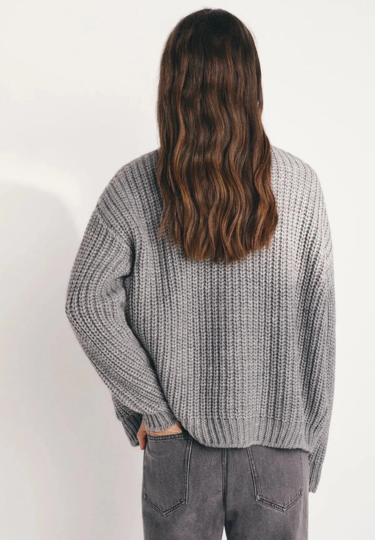 Cortland Cardigan in Grey