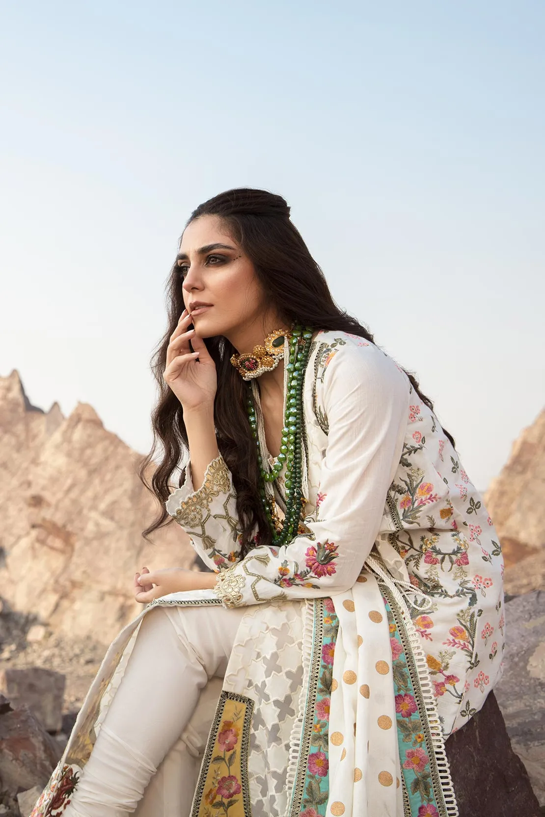 Crimson X Saira Shakira Winter Collection 2020 – Mast Musafir - Opal