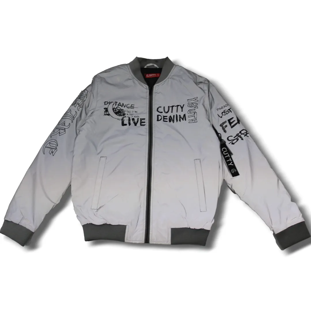 Cutty Cxena Silver Grey Men’s  Reflect Jacket