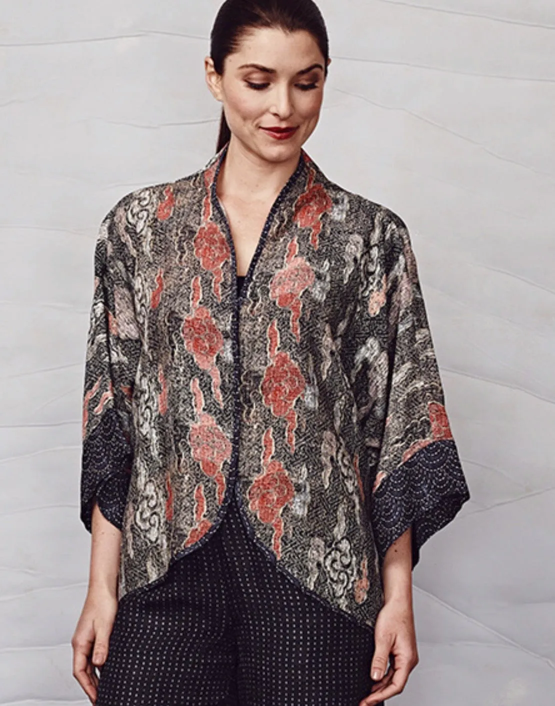 Dressori Textured Brocade Jacket