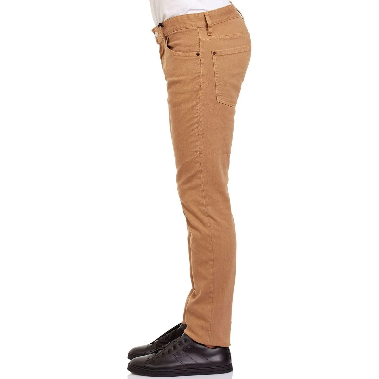 Dsquared² Brown Cotton Men's Jeans