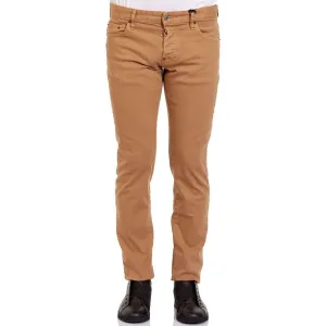 Dsquared² Brown Cotton Men's Jeans