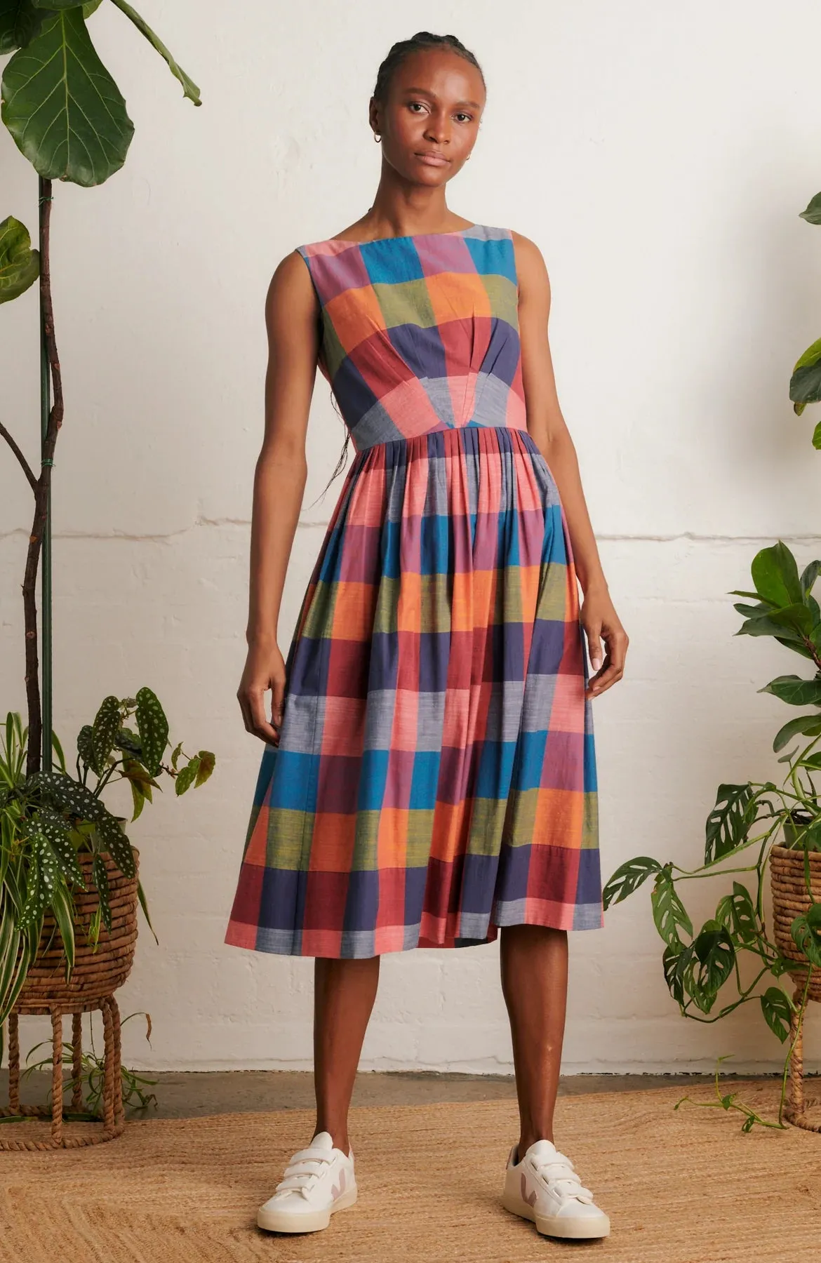 Emily & Fin Abigail Festival Plaid Dress