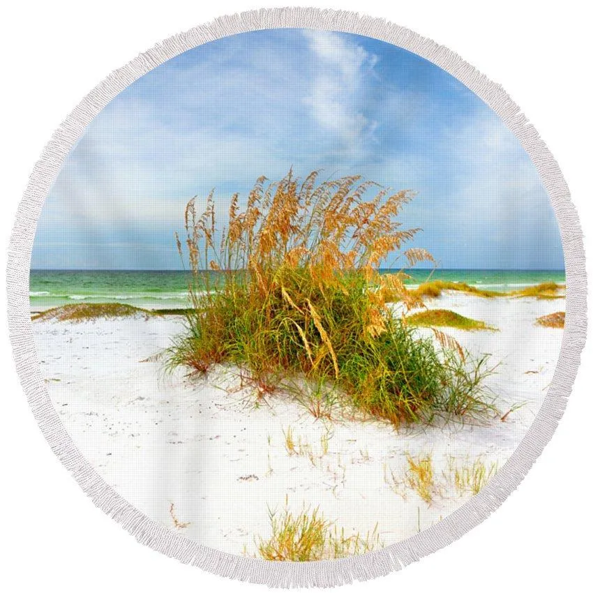 Florida Dreaming Round Beach Towel Collection