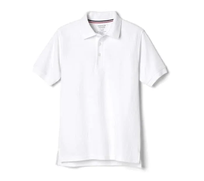 French Toast Unisex School Uniform Short Sleeve Pique Polo - SA9084