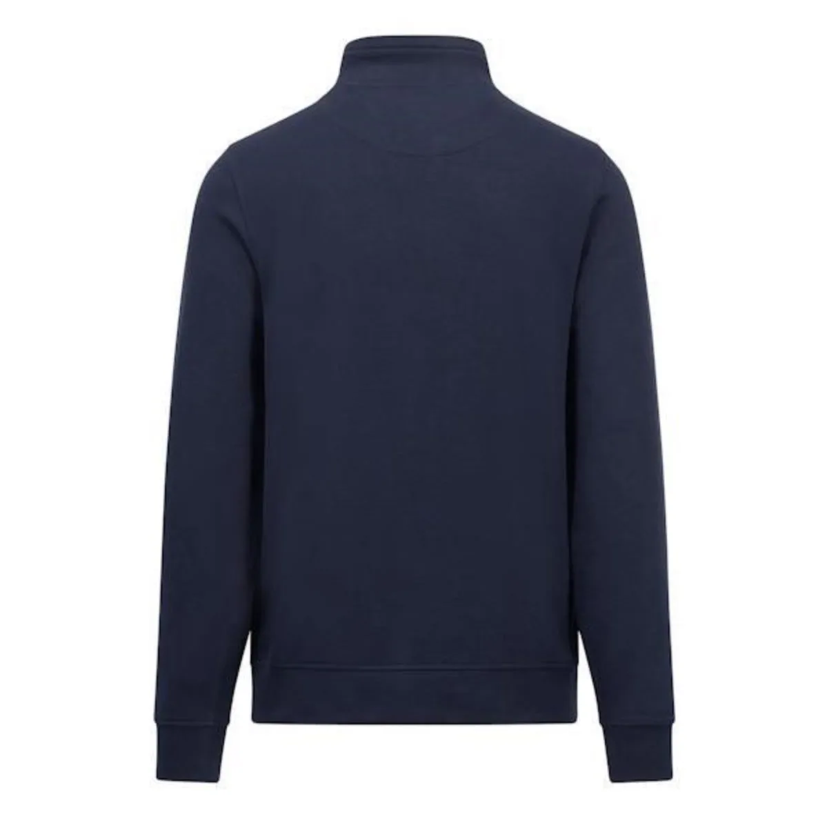 Fynch Hatton Zip Cardigan Navy