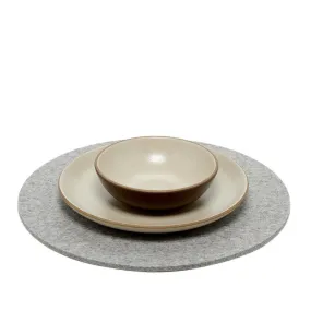 Graf & Lantz Merino Wool Felt Trivets in Granite