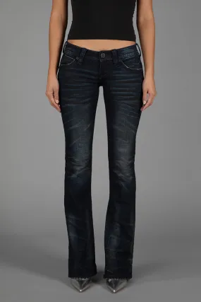 GWEN SUPER LOW-RISE BOOTCUT JEANS