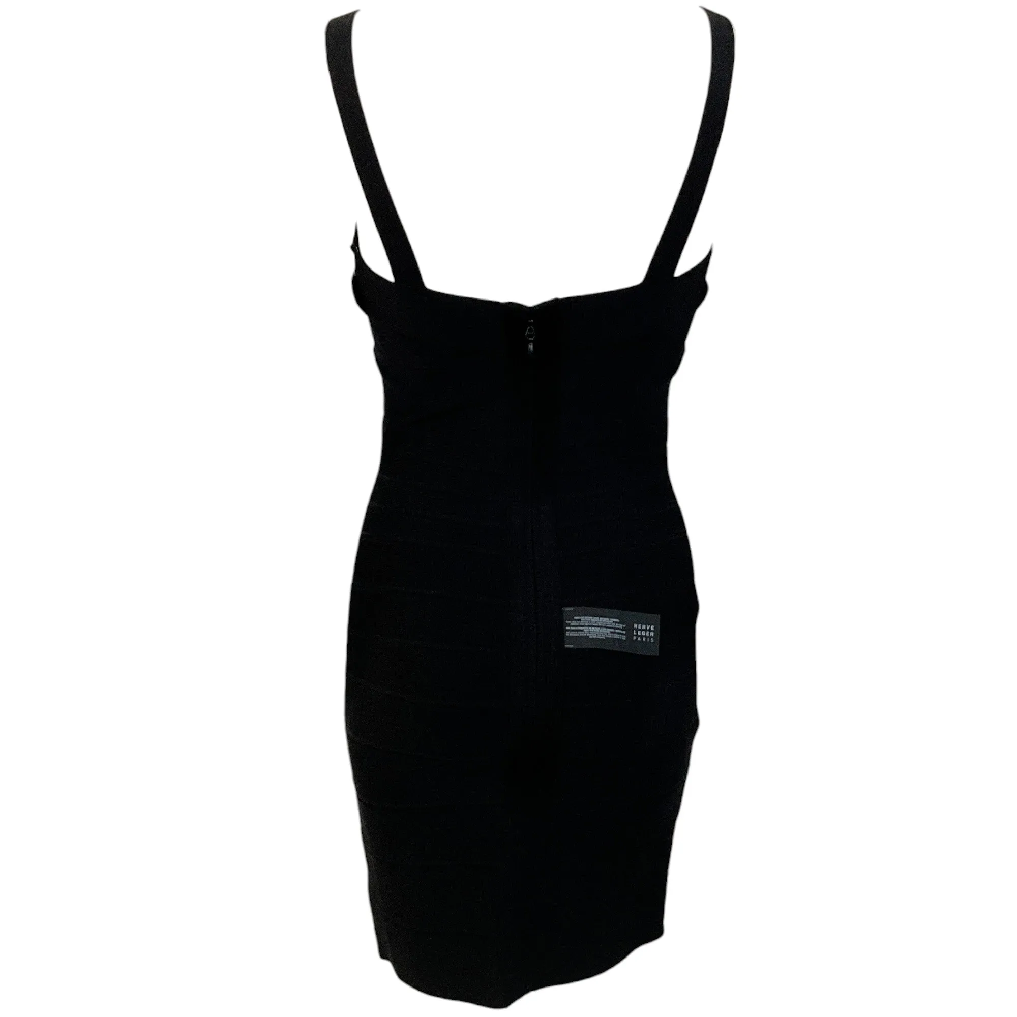 Herve Leger Black Classic Bandage Dress